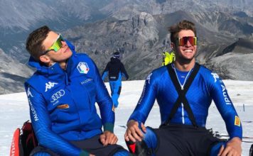 Allenamento al coperto a Landgraaf per la squadra C maschile