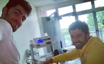 Prosegue la riabilitazione per Stefano Gross, prima uscita in bici