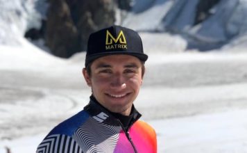 Allenamento di velocità a Saas Fee per gli “Osservati” FISI