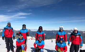 Primo allenamento sulla neve per le squadre del Comitato AOC